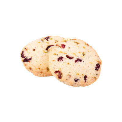 Biržų duona Be Gliuteno sausainiai su pistacijomis ir spanguolėmis