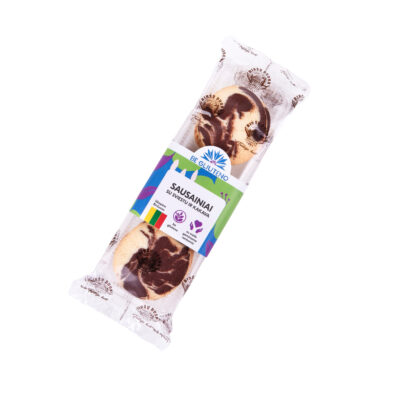 Biržų duona Be Gliuteno sausainiai su sviestu ir kakava