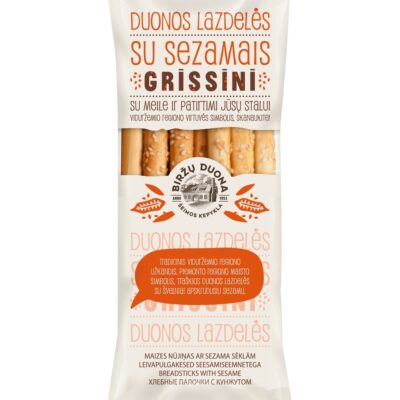 Biržų duona Duonos lazdelės su sezamais