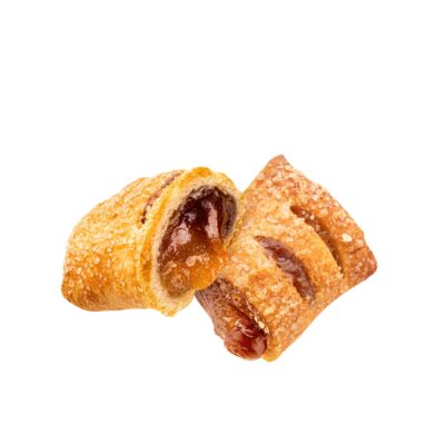 Biržų duona sausainiai „Laputė“ su obuolių džemu ir karamelės skonio įdaru