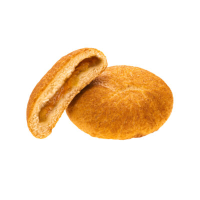 Biržų duonos močiutės bandutės su obuolių – svarainių įdaru